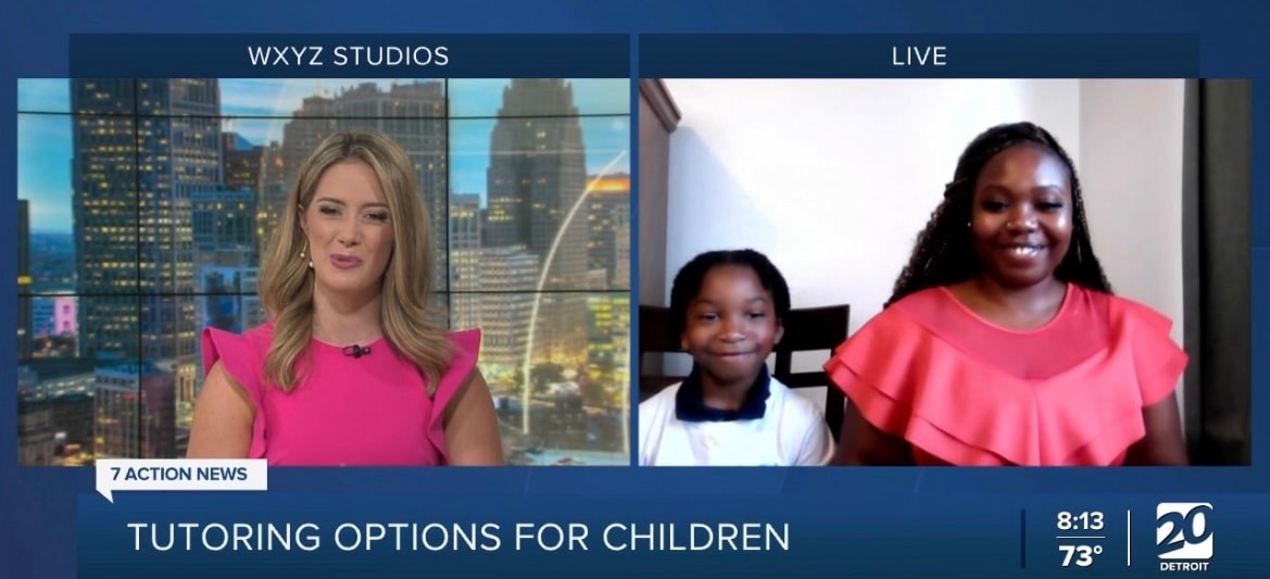 Desiree Bailey and Logan Scott featured live on WXYZ Detroit 7 Action News